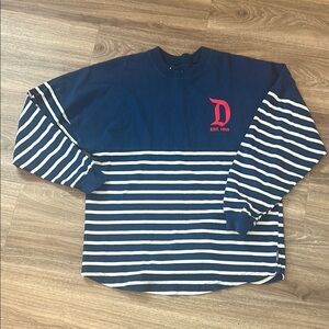 Disney Parks Navy Spirit Jersey Size: Small, #A09